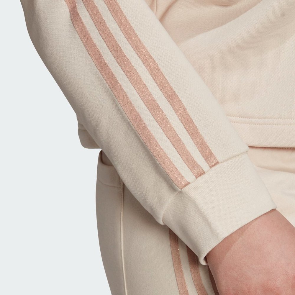 Adidas CROPPED HOODIE Plus Size 2X - Picture 6 of 7